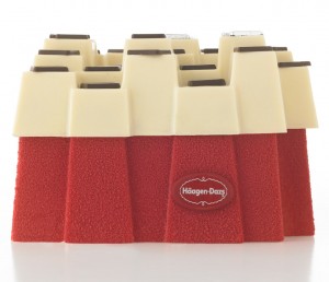Christmas Advent Calendar cake by Häagen-Dazs