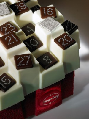Christmas Advent Calendar cake by Häagen-Dazs