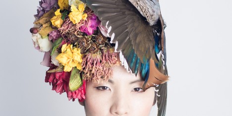 Hanayuishi Takaya taxidermy headdress