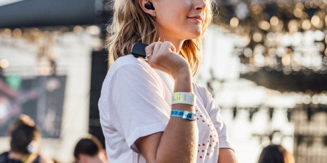Wireless earbuds by Doppler Labs