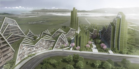 Hualien Residences holiday resort in Taiwan by BIG