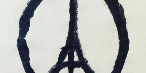 Peace for Paris illustration by Jean Jullien