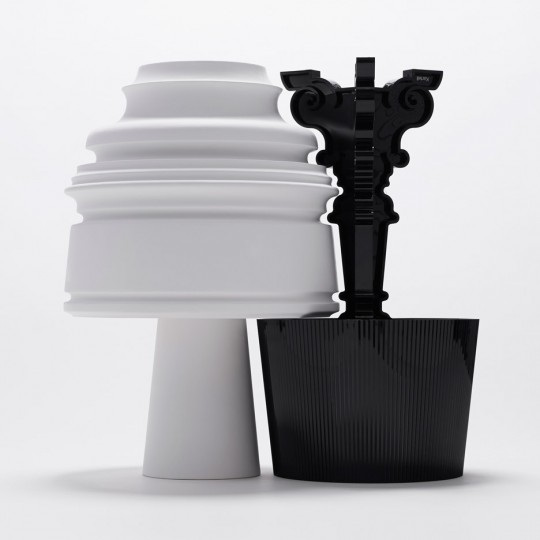 Bourgie table lamp reinterpretation