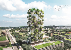 La Tour des Cedres in Lausanne, Switzerland by Stefano Boeri Architetti
