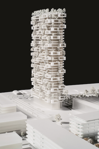 La Tour des Cedres in Lausanne, Switzerland by Stefano Boeri Architetti