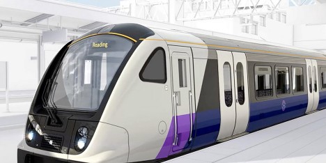 London Crossrail trains by Barber and Osgerby
