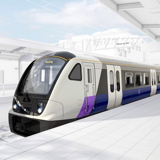 London Crossrail trains by Barber and Osgerby