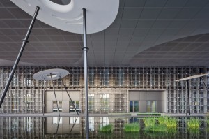 University of Luxembourg's Maison du Savoir by Baumschlager Eberle and Christian Bauer & Associés Architectes