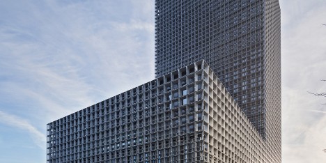 University of Luxembourg's Maison du Savoir by Baumschlager Eberle and Christian Bauer & Associés Architectes
