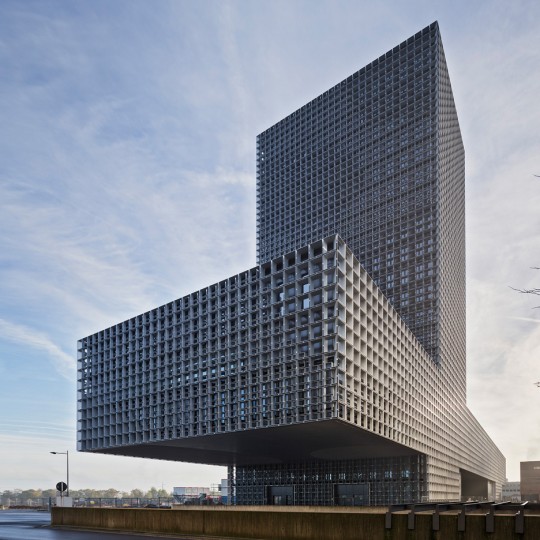 University of Luxembourg's Maison du Savoir by Baumschlager Eberle and Christian Bauer & Associés Architectes