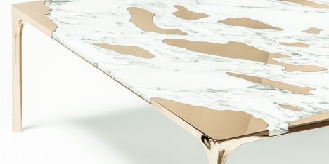 Marble vs Bronze coffee tables by gt2P