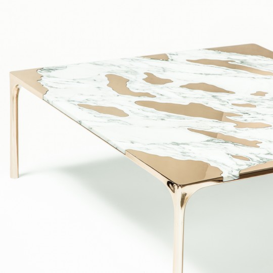Marble vs Bronze coffee tables by gt2P