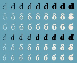 Eric Gill typeface series by Terrance Weinzierl