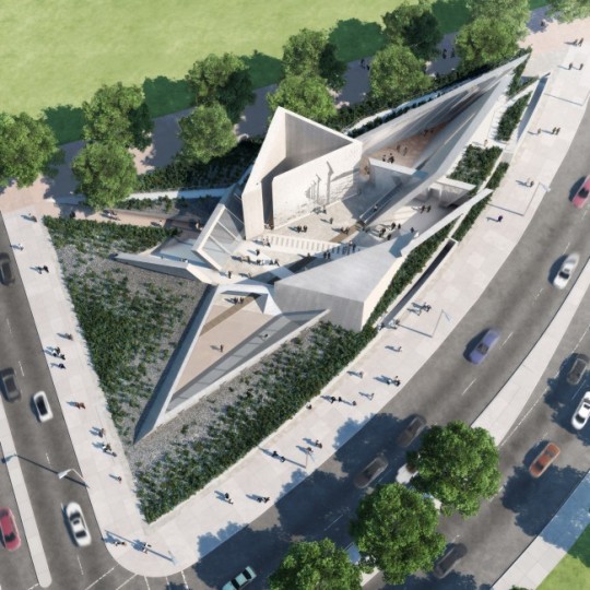 National Holocaust Monument by Daniel Libeskind in Ottawa, Canada