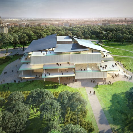 National Gallery of Hungary by SANAA