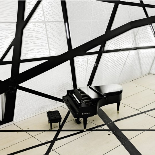 National Sawdust music hall by Bureau V in Brooklyn