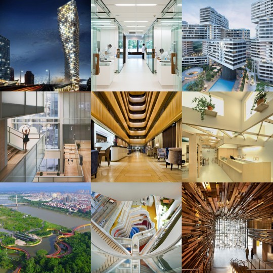 New Dezeen Pinterest board for World Architecture Festival and Inside Festival 2015
