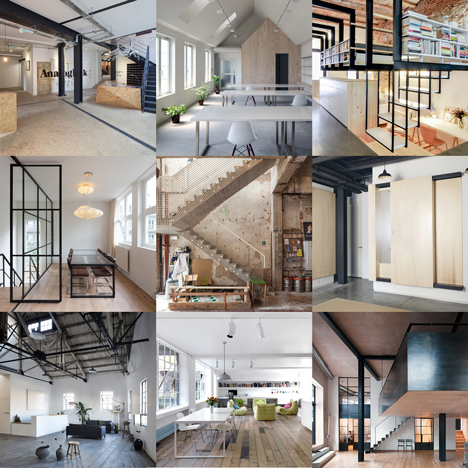 New Dezeen Pinterest board full of warehouse conversions
