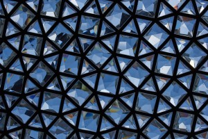 Ommatidium sculpture by Sam Wilkinson