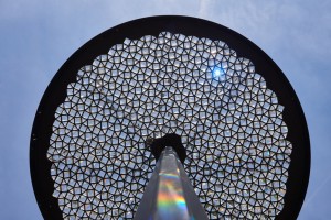 Ommatidium sculpture by Sam Wilkinson
