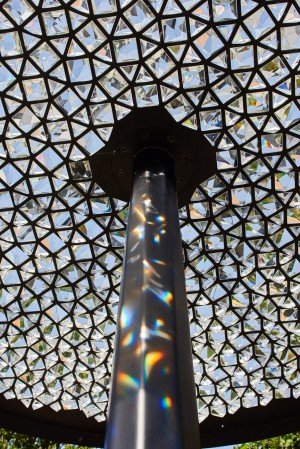 Ommatidium sculpture by Sam Wilkinson