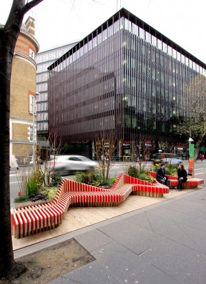 Parklet Bench by WMB Studio