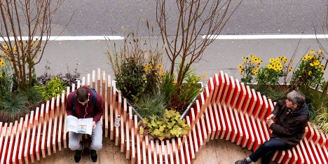 Parklet Bench by WMB Studio