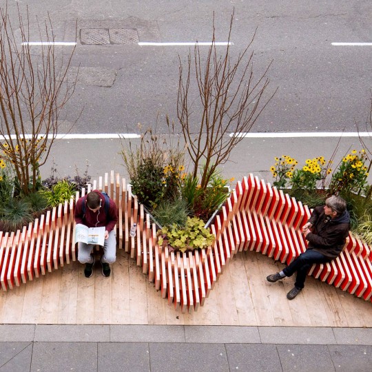 Parklet Bench by WMB Studio
