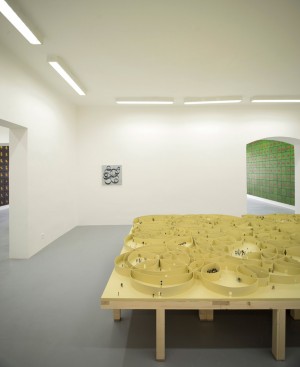 Infinite Motive project by Pezo von Ellrichshausen as part of the exhibition Finite Format at the Gallery of Contemporary Art in České Budějovice