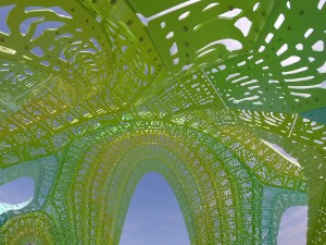 Pleated Inflation by Marc Fornes in Argeles, France