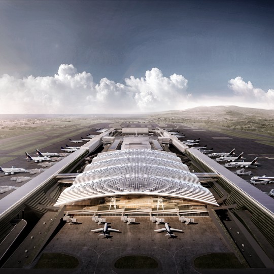 Richard Rogers wins Taiwan Taoyuan airport terminal competition