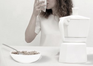 Screen Mutations ceramics by Louisa Zahareas