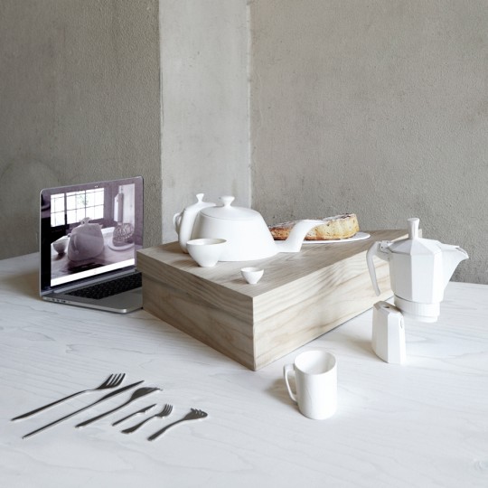 Screen Mutations ceramics by Louisa Zahareas