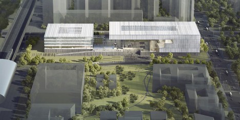 Shenzhen Art Museum and Library by KSP Jürgen Engel Architekten