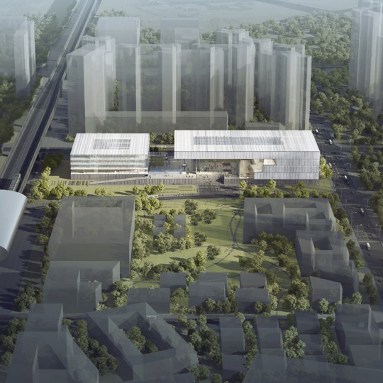 Shenzhen Art Museum and Library by KSP Jürgen Engel Architekten