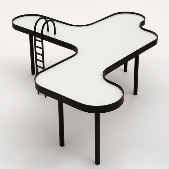 Swimming pool table by Estudio Rain