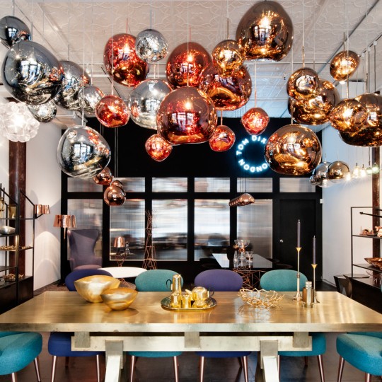 Tom Dixon's Manhattan showroom is his first outside London