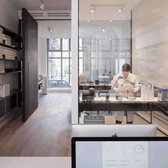 Uniform Wares studio in Shoreditch