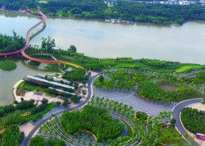 Yanweizhou Park by Turenscape