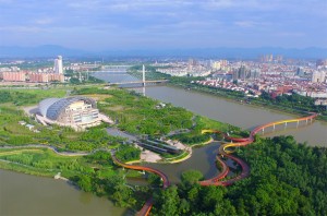 Yanweizhou Park by Turenscape