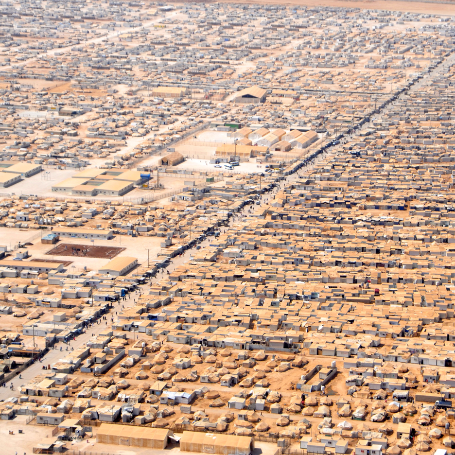 Refugee camps are the "cities of tomorrow", says humanitarian-aid expert