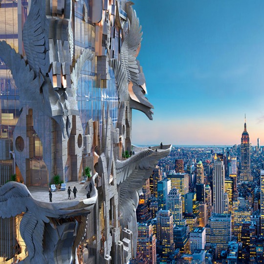 102 storey tower by Mark Foster Gage Architects
