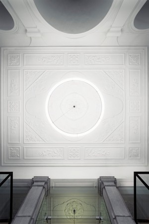 Renovated entrance hall in Ljubljana by Svet Vmes Architects