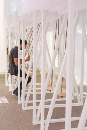Jordan Abwab pavilion at Dubai Design Week 2015
