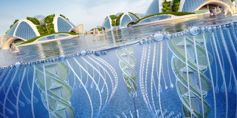 Aequorea Oceanscraper by Vincent Callebaut
