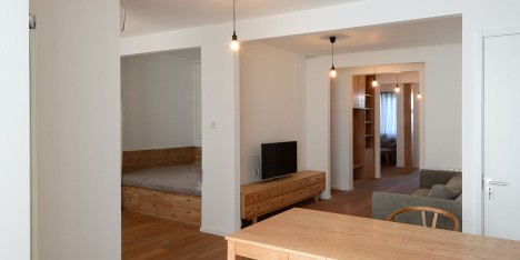 Lee Chul and Liu Jing knock through walls to open up spaces in a Beijing apartment