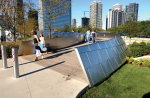 BP Pedestrian Bridge by Frank Gehry