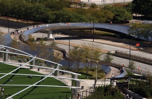 BP Pedestrian Bridge by Frank Gehry