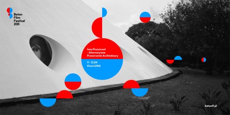 Warsaw's Beton film festival brand identity by UVMW