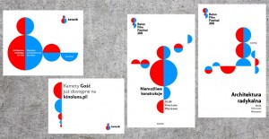 Warsaw's Beton film festival brand identity by UVMW